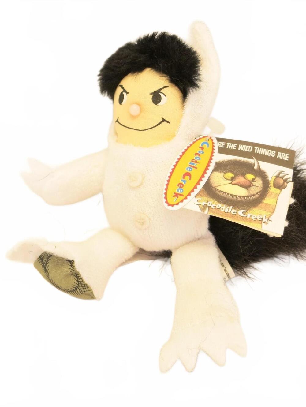 Where The Wild Things Are Crocodile Creek Plush Max 5" with tags